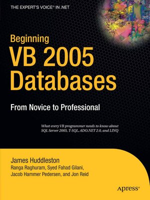 cover image of Beginning VB 2005 Databases